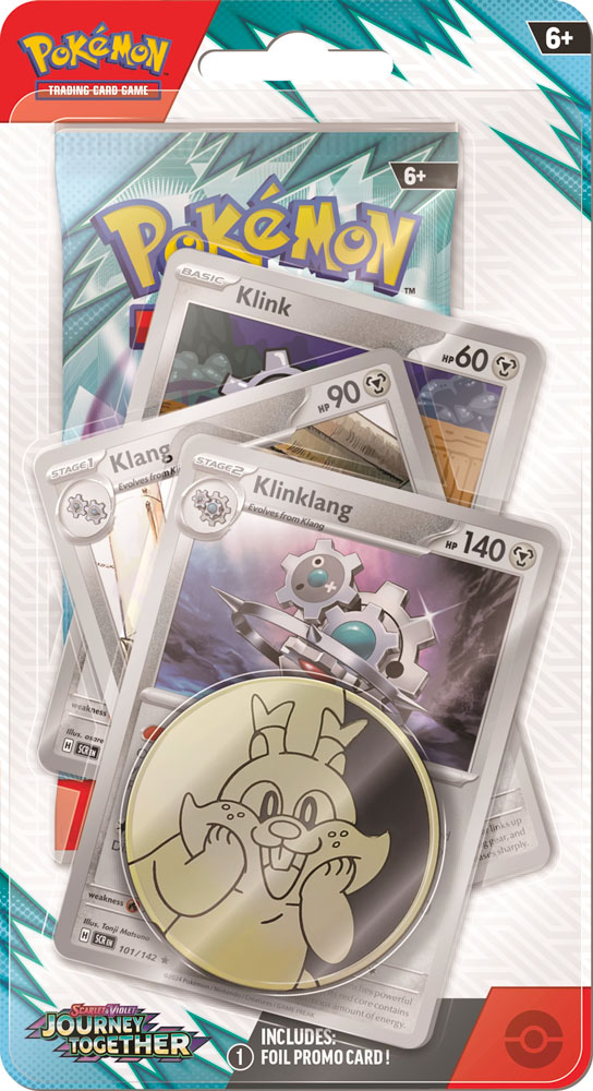 SV9 Scarlet & Violet Journey Together Premium Checklane Blister Klink, Klank e Klinklank (EN)