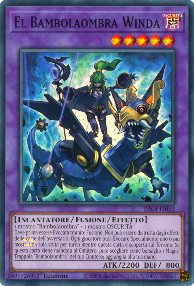 RA04-IT052 El Bambolaombra Winda Super Rara 1a Edizione (IT) -NEAR MINT-