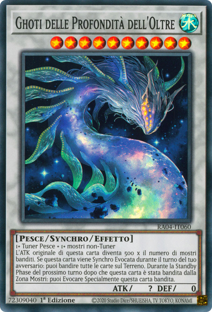 RA04-IT060 Ghoti delle Profondita' dell'Otre Super Rara 1a Edizione (IT) -NEAR MINT-