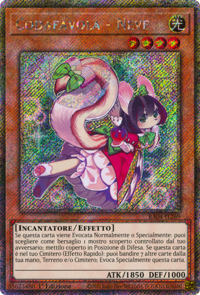 RA04-IT269 Codafavola - Neve Platinum Segreta 1a Edizione (IT) -NEAR MINT-