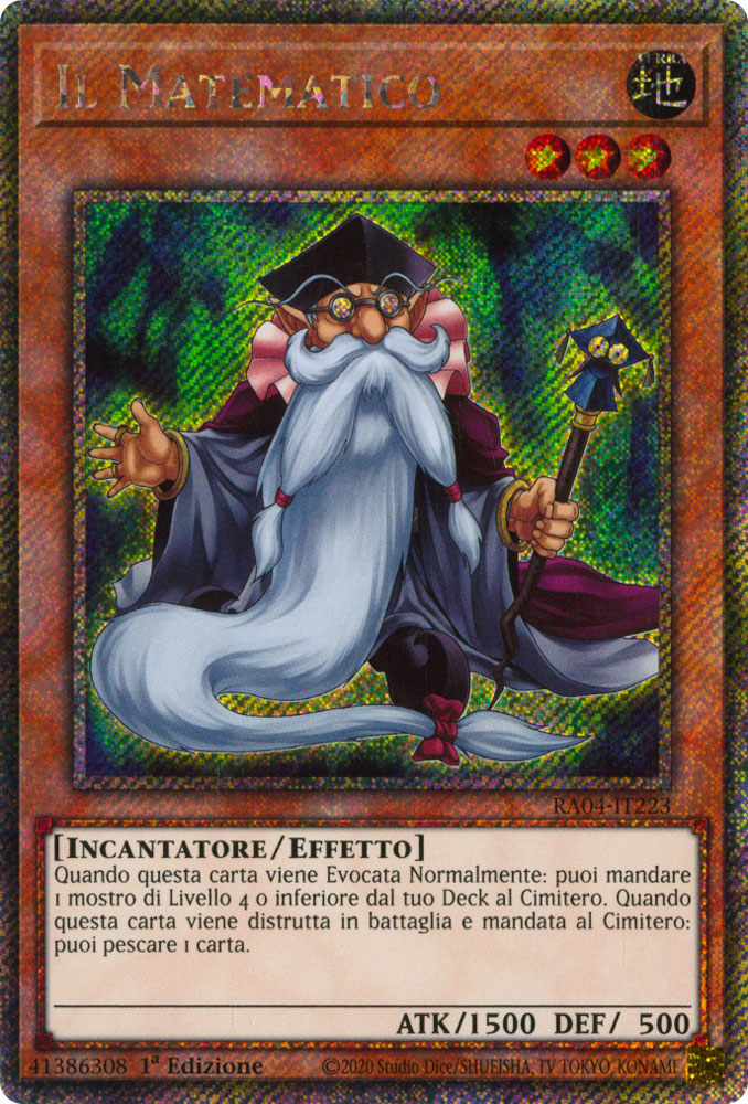 RA04-IT223 Il Matematico Platinum Segreta 1a Edizione (IT) -NEAR MINT-