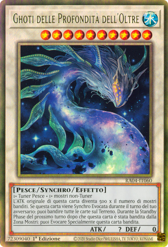 RA04-IT060 Ghoti delle Profondita' dell'Otre Rara Ultimate 1a Edizione (IT) -NEAR MINT-