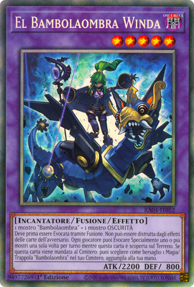 RA04-IT052 El Bambolaombra Winda Rara Collector 1a Edizione (IT) -NEAR MINT-