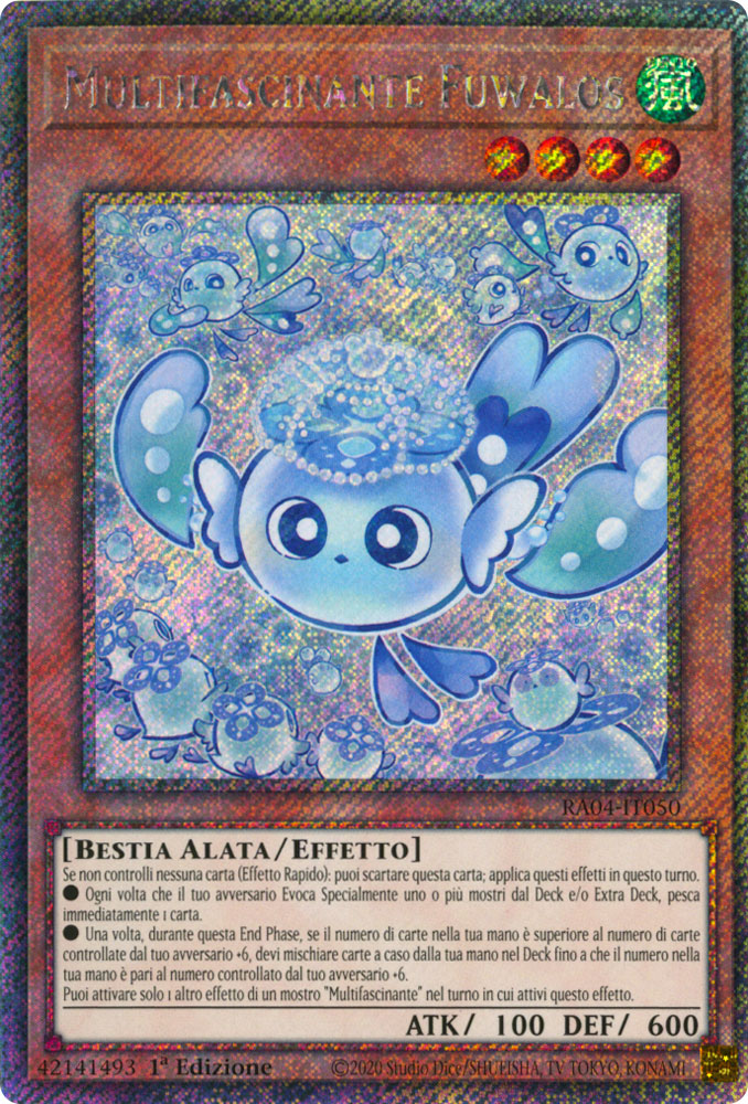 RA04-IT050 Multifascinante Fuwalos Platinum Segreta 1a Edizione (IT) -NEAR MINT-