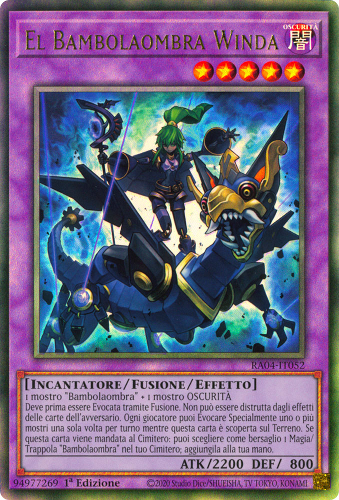 RA04-IT052 El Bambolaombra Winda Rara Ultimate 1a Edizione (IT) -NEAR MINT-