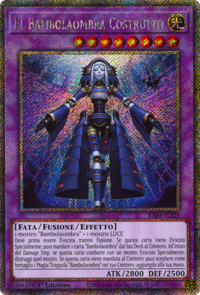 RA04-IT229 El Bambolaombra Costrutto Platinum Segreta 1a Edizione (IT) -NEAR MINT-