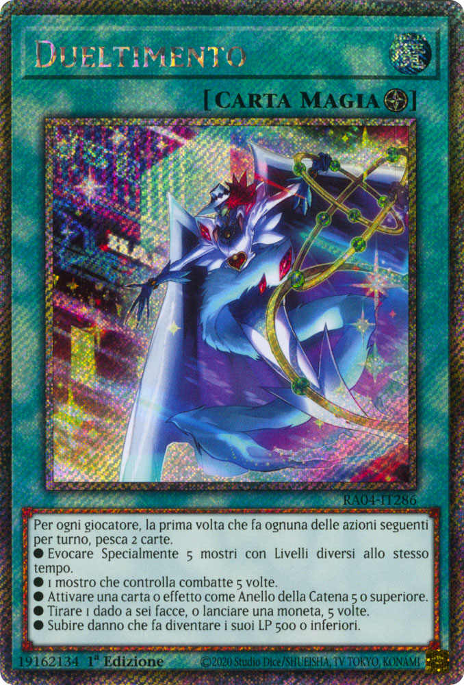 RA04-IT286 Dueltimento Platinum Segreta 1a Edizione (IT) -NEAR MINT-