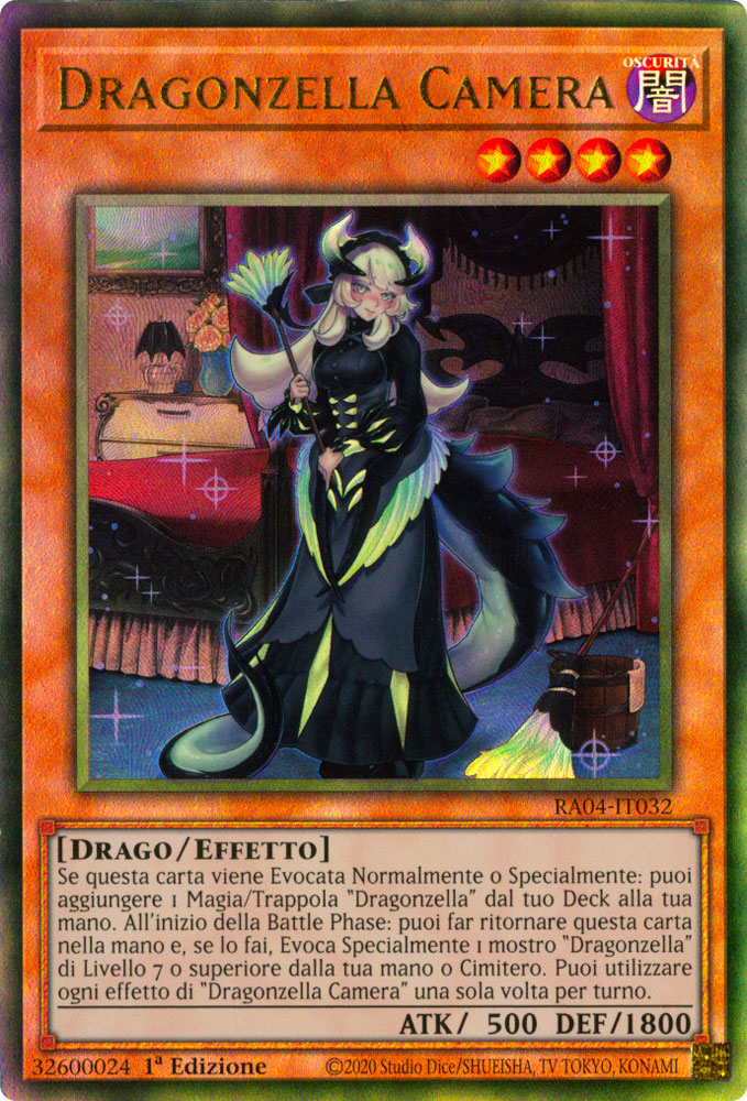 RA04-IT032 Dragonzella Camera Rara Ultimate 1a Edizione (IT) -NEAR MINT-