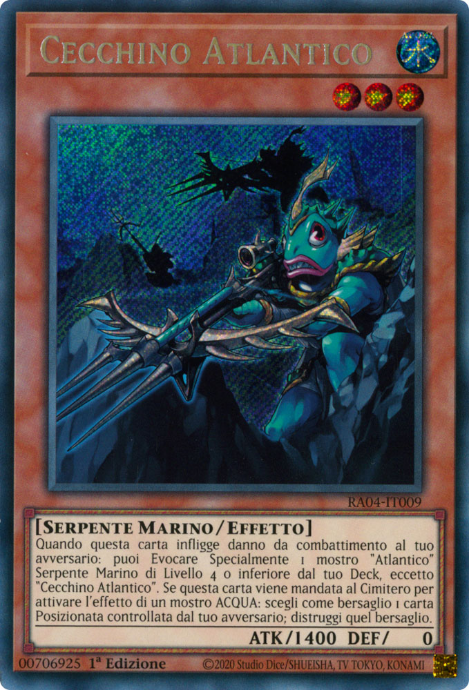 RA04-IT009 Cecchino Atlantico Rara Segreta 1a Edizione (IT) -NEAR MINT-