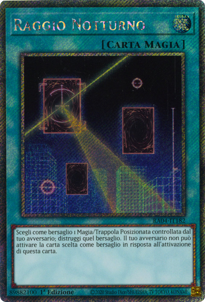 RA04-IT182 Raggio Notturno Platinum Segreta 1a Edizione (IT) -NEAR MINT-