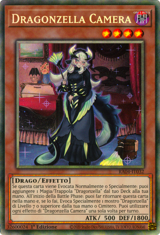 RA04-IT032 Dragonzella Camera Rara Collector 1a Edizione (IT) -NEAR MINT-