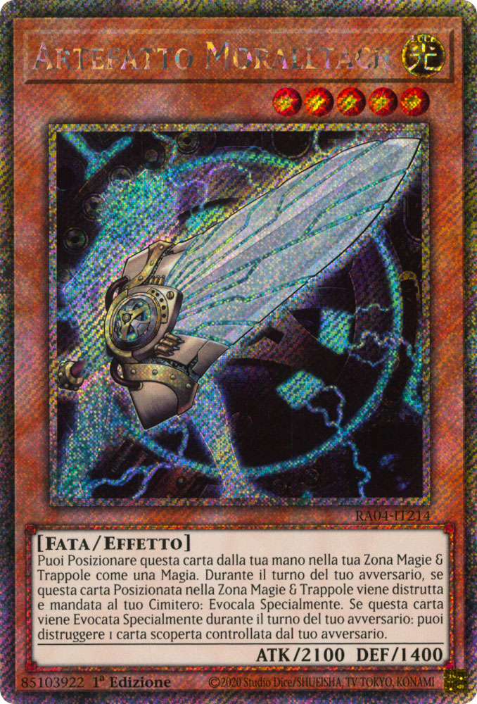RA04-IT214 Artefatto Moralltach Platinum Segreta 1a Edizione (IT) -NEAR MINT-