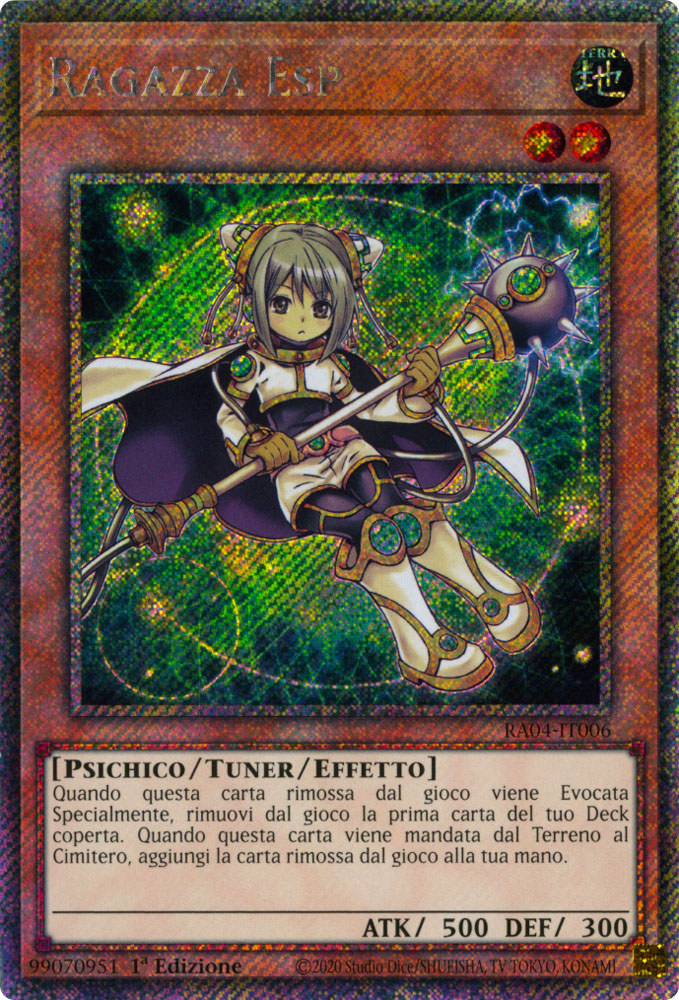 RA04-IT006 Ragazza Esp Platinum Segreta 1a Edizione (IT) -NEAR MINT-