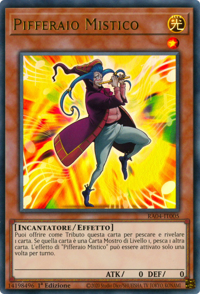 RA04-IT005 Pifferaio Mistico Ultra Rara 1a Edizione (IT) -NEAR MINT-