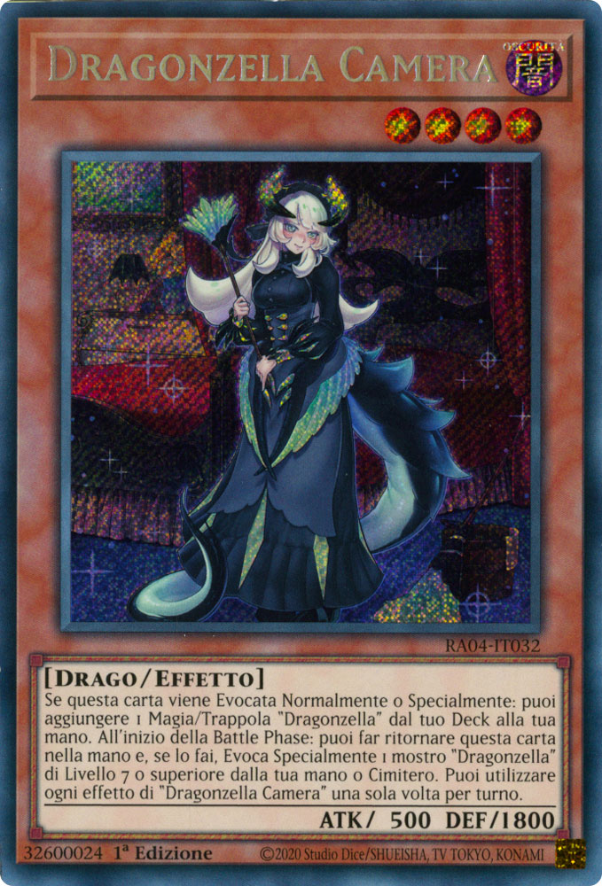 RA04-IT032 Dragonzella Camera Rara Segreta 1a Edizione (IT) -NEAR MINT-
