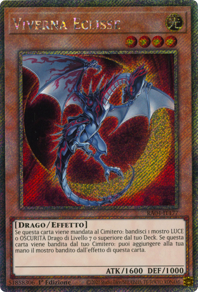 RA04-IT177 Viverna Eclisse Platinum Segreta 1a Edizione (IT) -NEAR MINT-