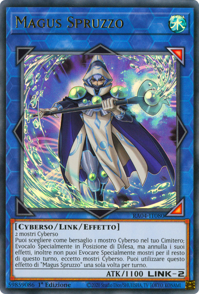 RA04-IT080 Magus Spruzzo Ultra Rara 1a Edizione (IT) -NEAR MINT-