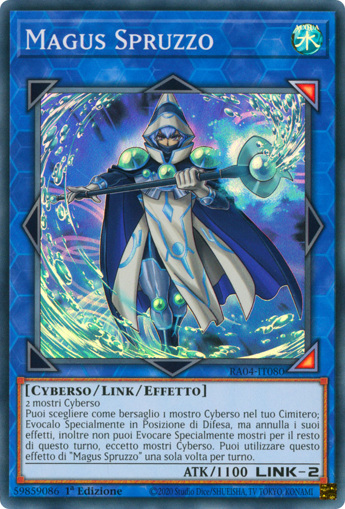 RA04-IT080 Magus Spruzzo Super Rara 1a Edizione (IT) -NEAR MINT-