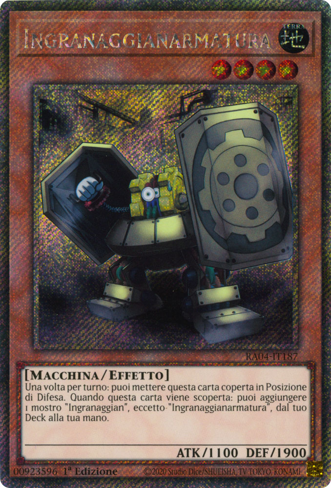 RA04-IT187 Ingranaggianarmatura Platinum Segreta 1a Edizione (IT) -NEAR MINT-
