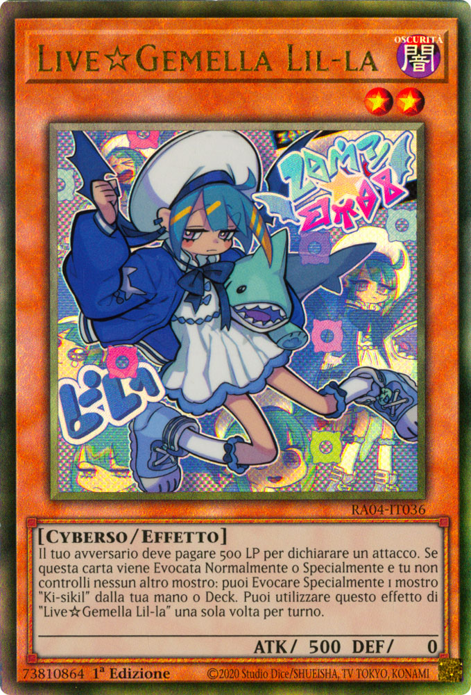 RA04-IT036 Live Gemella Lil-la Rara Ultimate 1a Edizione (IT) -NEAR MINT-