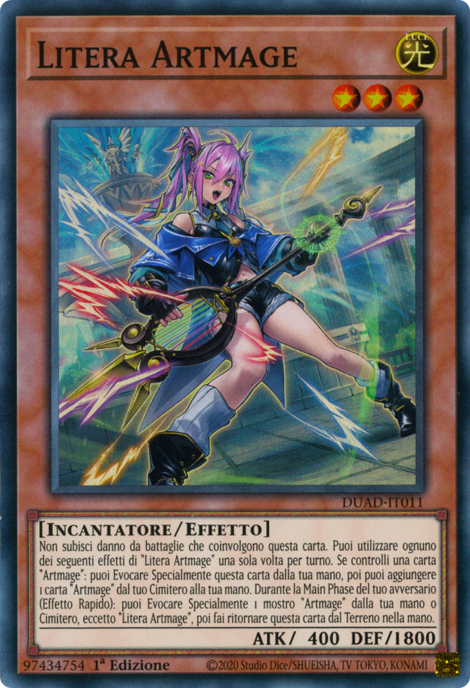 DUAD-IT011 Litera Artmage Super Rara 1a Edizione (IT) -NEAR MINT-