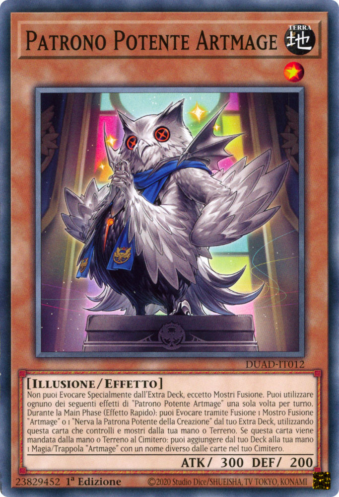 DUAD-IT012 Patrono Potente Artmage Comune 1a Edizione (IT) -NEAR MINT-