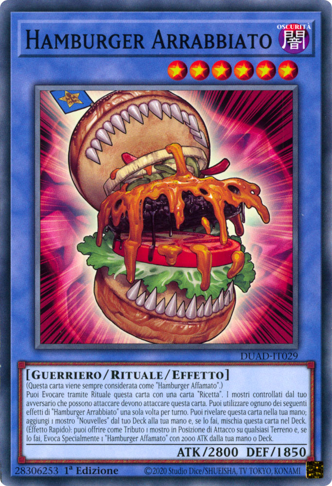 DUAD-IT029 Hamburger Arrabbiato Comune 1a Edizione (IT) -NEAR MINT-