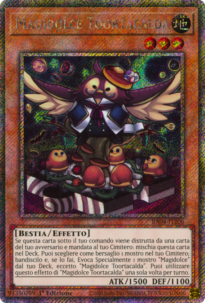 RA04-IT206 Magidolce Toortacalda Platinum Segreta 1a Edizione (IT) -NEAR MINT-