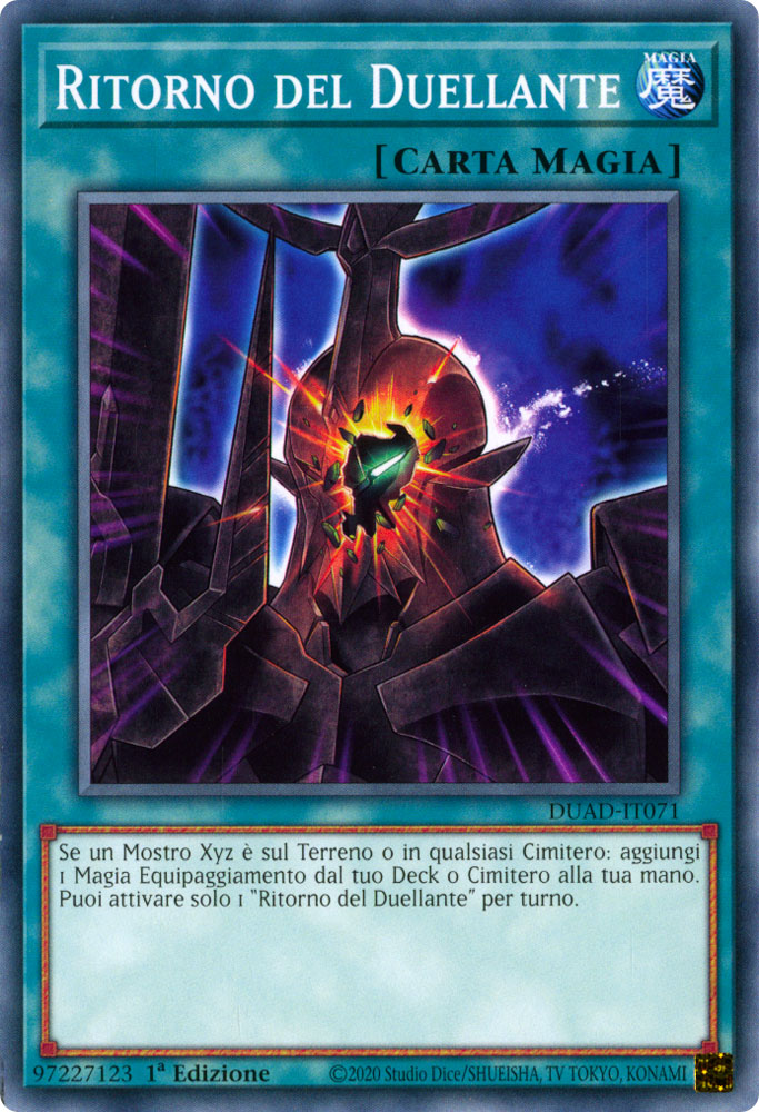 DUAD-IT071 Ritorno del Duellante Comune 1a Edizione (IT) -NEAR MINT-