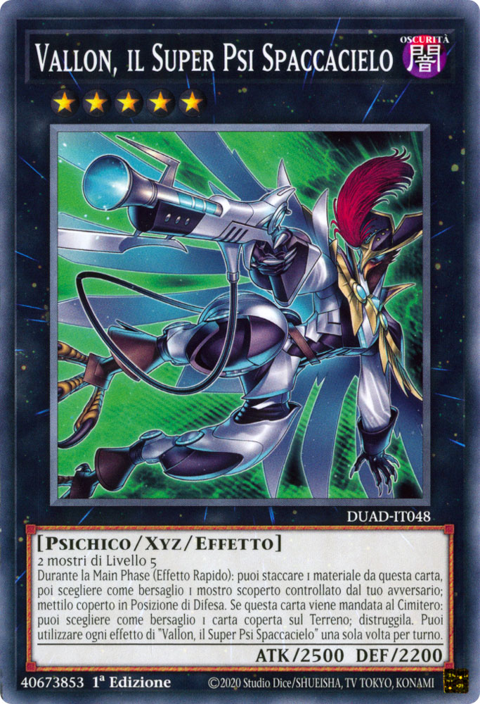 DUAD-IT048 Vallon, il Super Psi Spaccacielo Comune 1a Edizione (IT) -NEAR MINT-