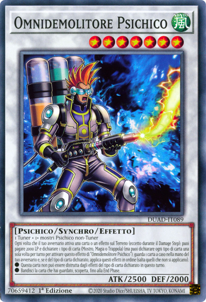DUAD-IT089 Omnidemolitore Psichico Comune 1a Edizione (IT) -NEAR MINT-