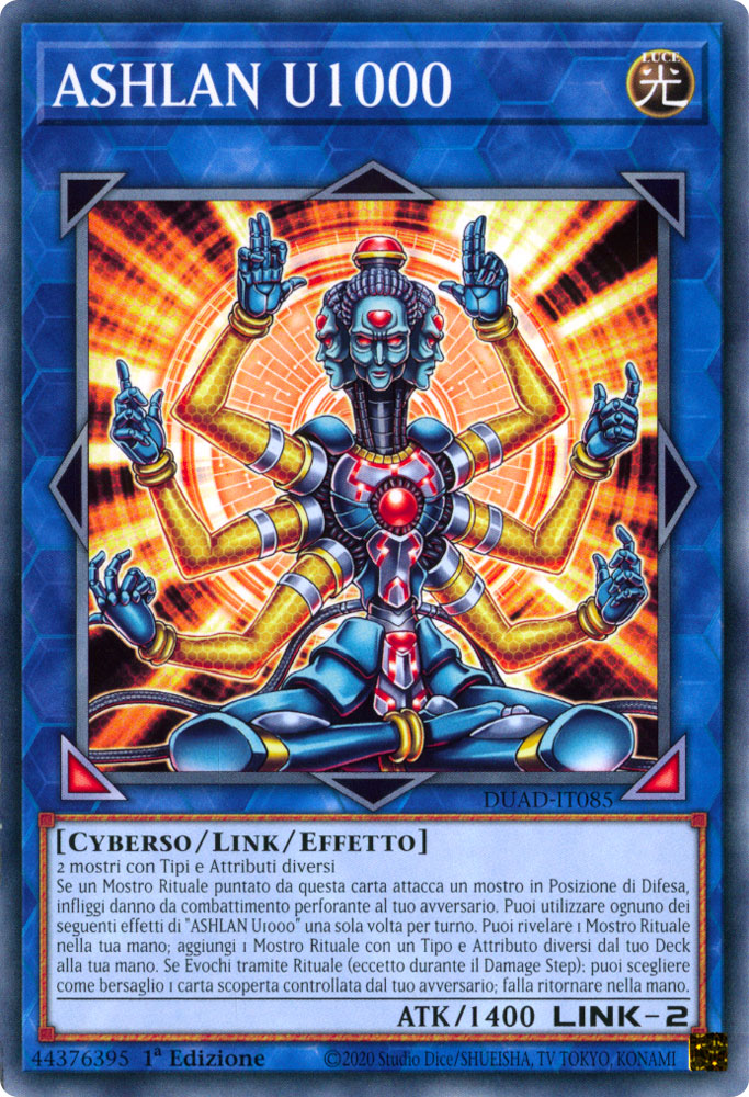 DUAD-IT085 ASHLAN U1000 Comune 1a Edizione (IT) -NEAR MINT-