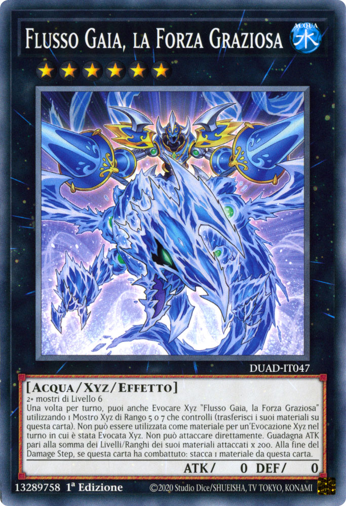 DUAD-IT047 Flusso Gaia, la Forza Graziosa Comune 1a Edizione (IT) -NEAR MINT-