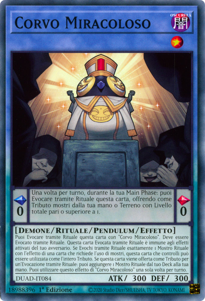 DUAD-IT084 Corvo Miracoloso Comune 1a Edizione (IT) -NEAR MINT-