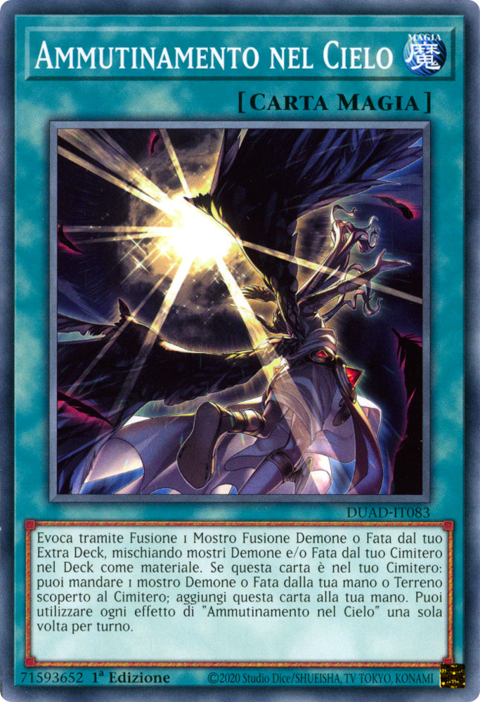 DUAD-IT083 Ammutinamento del Cielo Comune 1a Edizione (IT) -NEAR MINT-