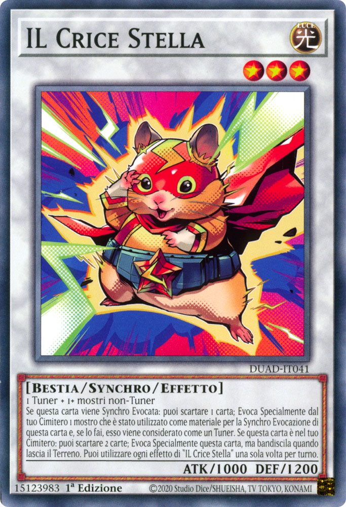 DUAD-IT041 Il Crice Stella Comune 1a Edizione (IT) -NEAR MINT-