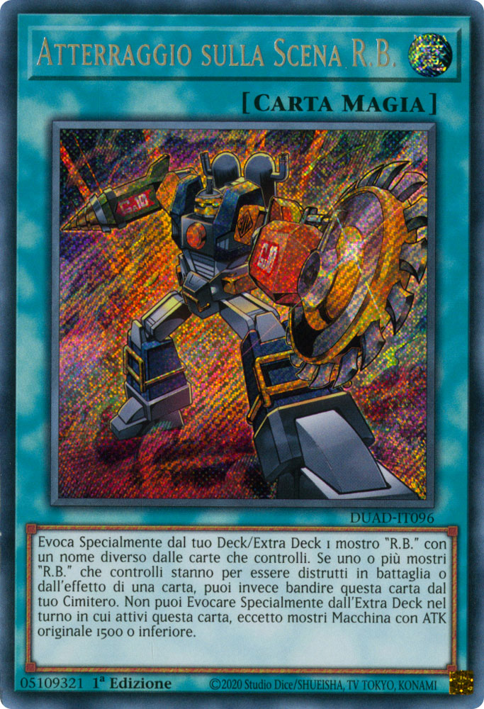 DUAD-IT096 Atterraggio sulla Scena R.B. Rara Segreta 1a Edizione (IT) -NEAR MINT-