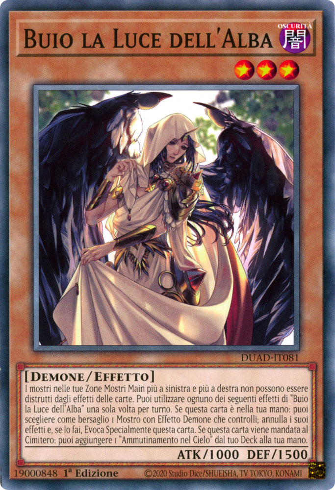 DUAD-IT081 Buio la Luce dell'Alba Comune 1a Edizione (IT) -NEAR MINT-