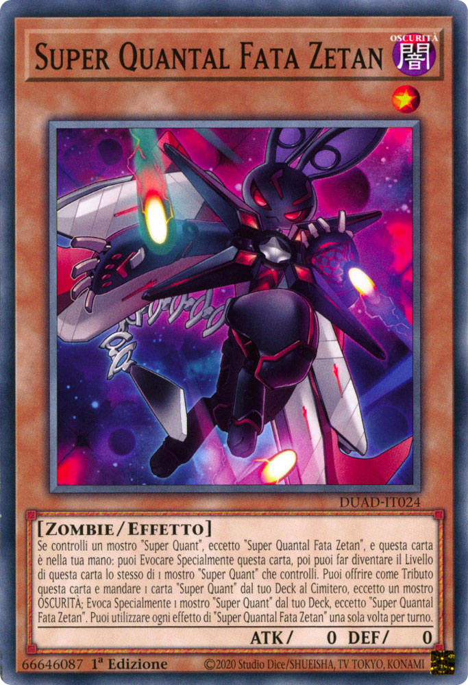 DUAD-IT024 Super Quantal Fata Zetan Comune 1a Edizione (IT) -NEAR MINT-