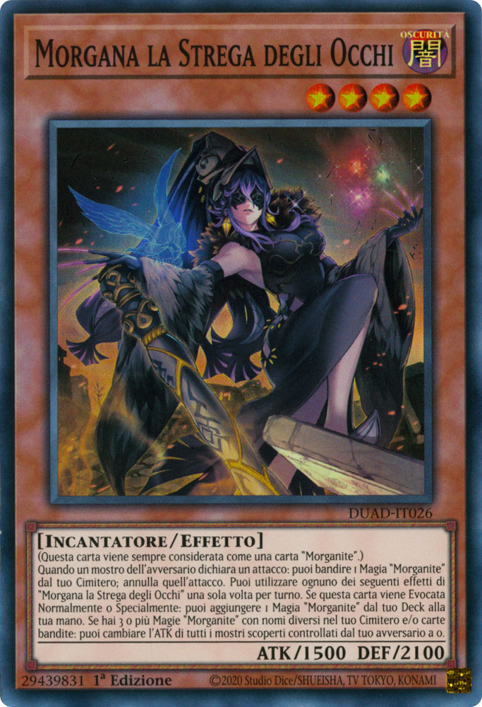DUAD-IT026 Morgana la Strega degli Occhi Super Rara 1a Edizione (IT) -NEAR MINT-