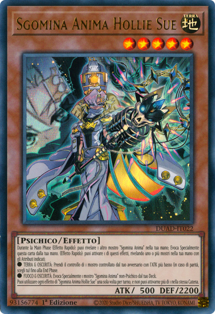 DUAD-IT022 Sgomina Anima Hollie Sue Ultra Rara 1a Edizione (IT) -NEAR MINT-