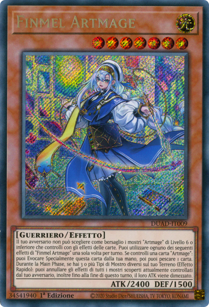 DUAD-IT009 Finmel Artmage Rara Segreta 1a Edizione (IT) -NEAR MINT-