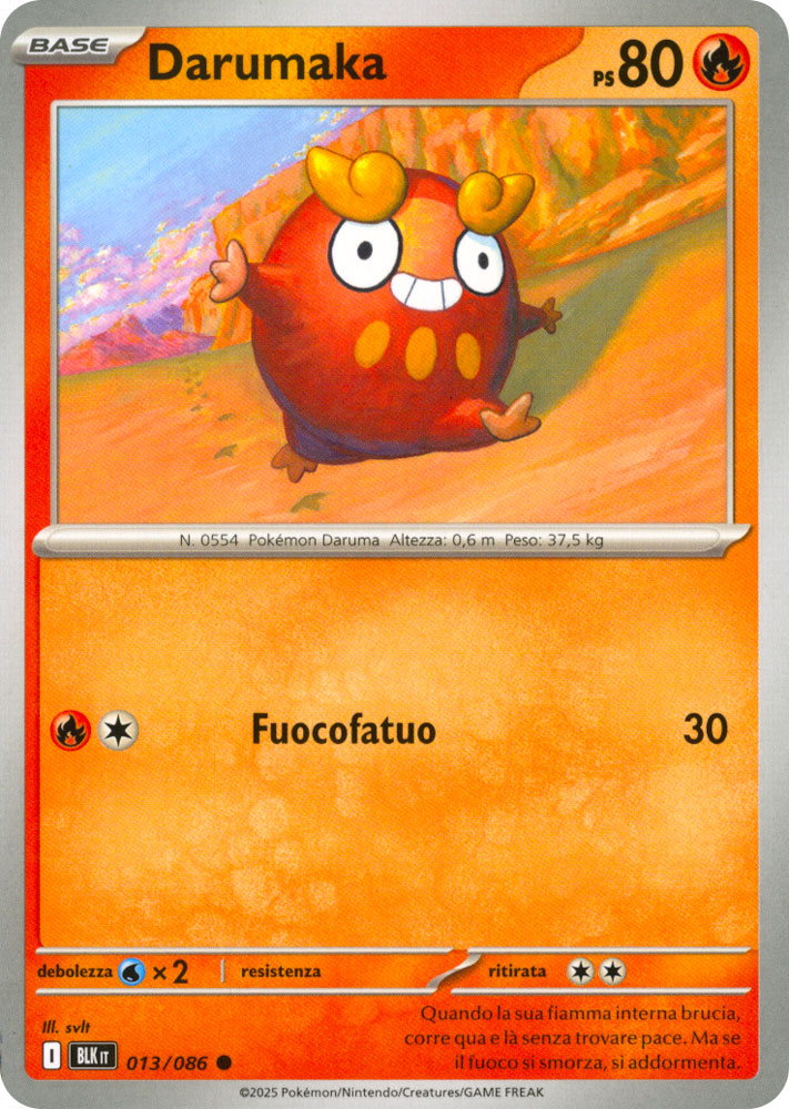 013 / 086 Darumaka Comune normale (IT) -NEAR MINT-