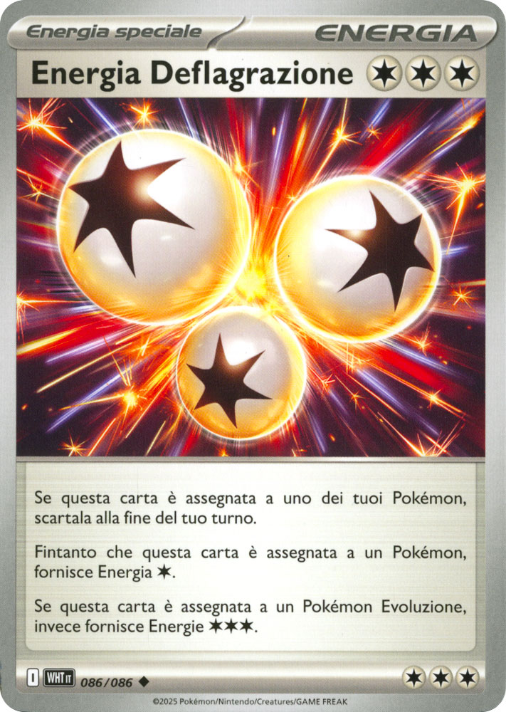 086 / 086 Energia Deflagrazione Non Comune normale (IT) -NEAR MINT-