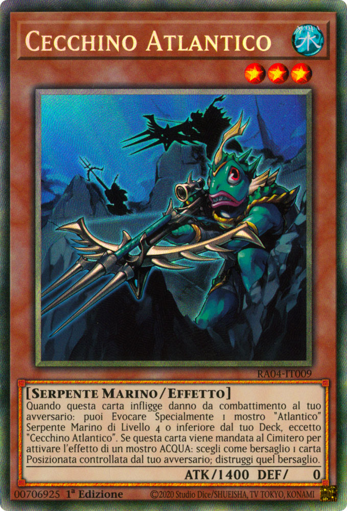 RA04-IT009 Cecchino Atlantico Rara Collector 1a Edizione (IT) -NEAR MINT-