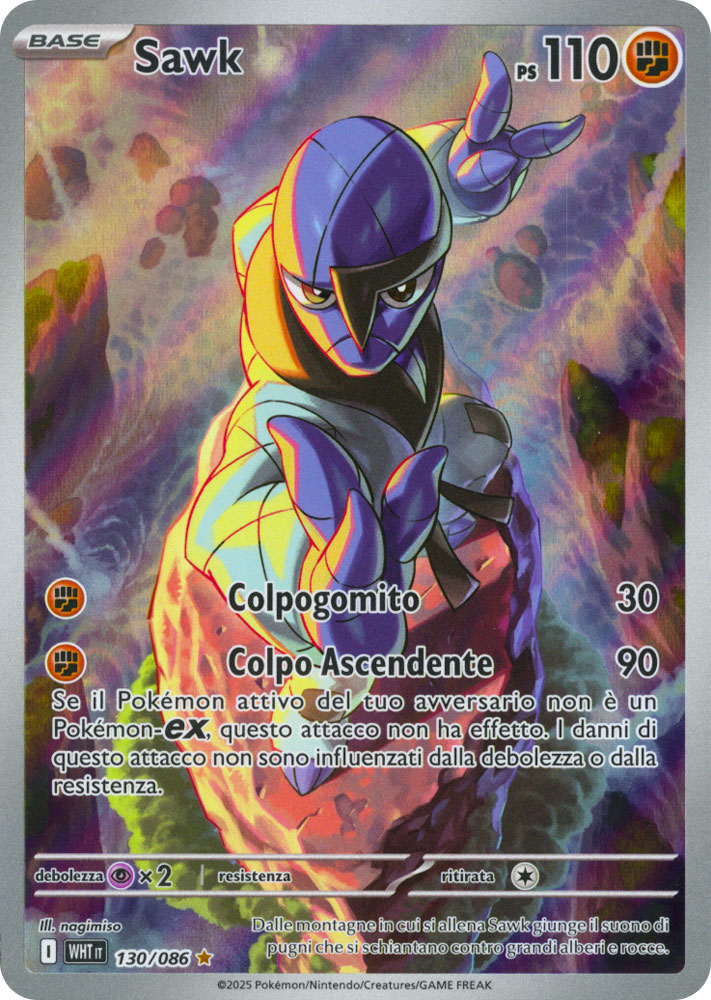 130 / 086 Sawk Rara Segreta foil (IT) -NEAR MINT-