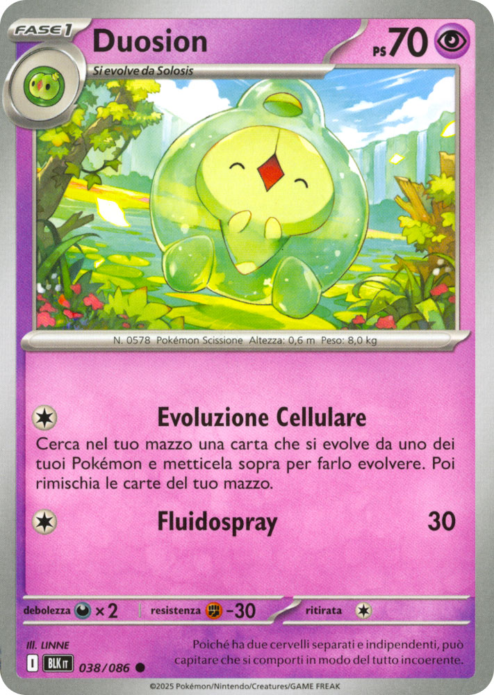 038 / 086 Duosion Comune normale (IT) -NEAR MINT-