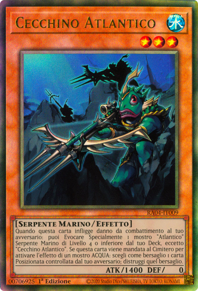 RA04-IT009 Cecchino Atlantico Rara Ultimate 1a Edizione (IT) -NEAR MINT-