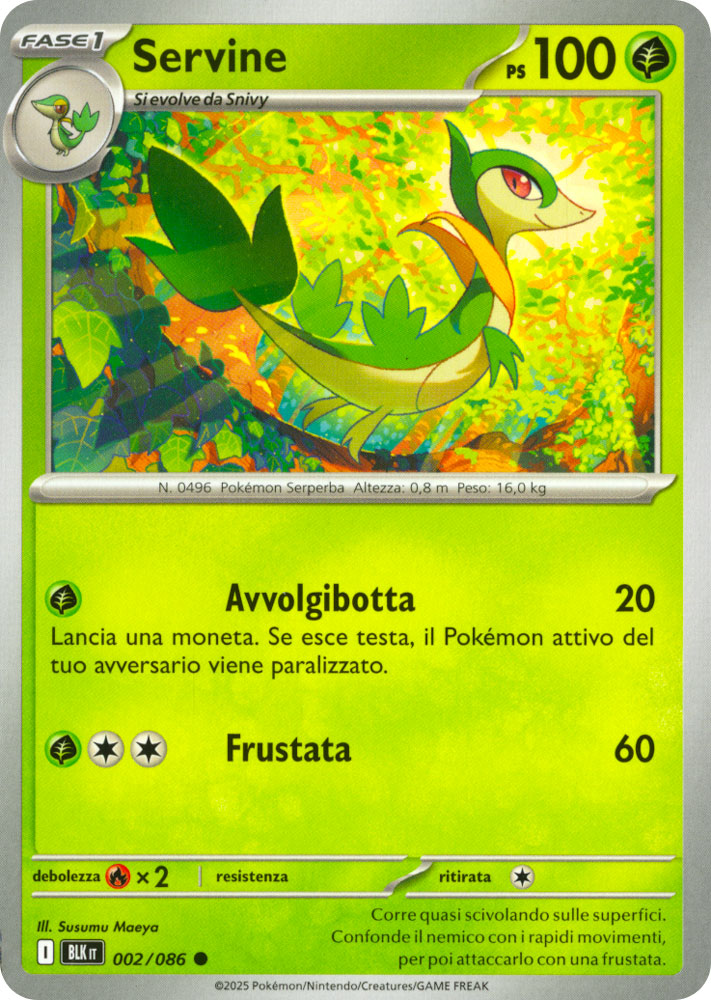 002 / 086 Servine Comune normale (IT) -NEAR MINT-