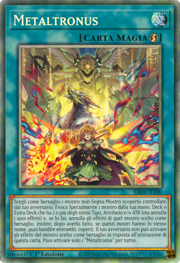 RA04-IT100 Metaltronus Rara Collector 1a Edizione (IT) -NEAR MINT-